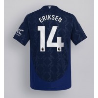 Manchester United Christian Eriksen #14 Replika Bortatröja 2024-25 Kortärmad